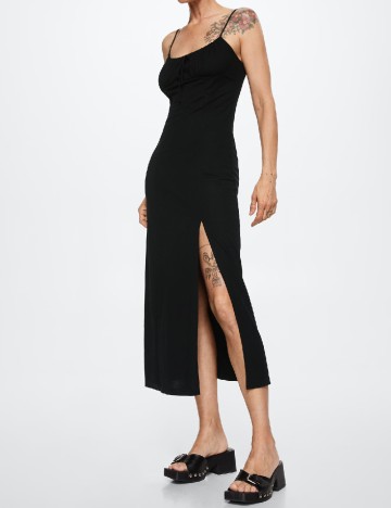 Rochie medie Mango, negru