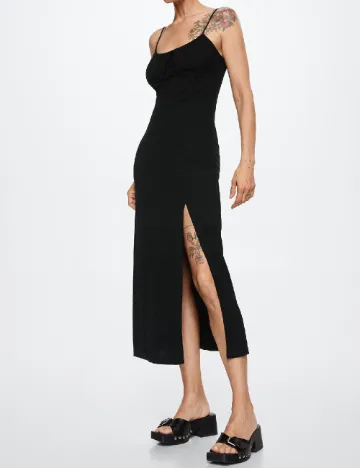 Rochie medie Mango, negru