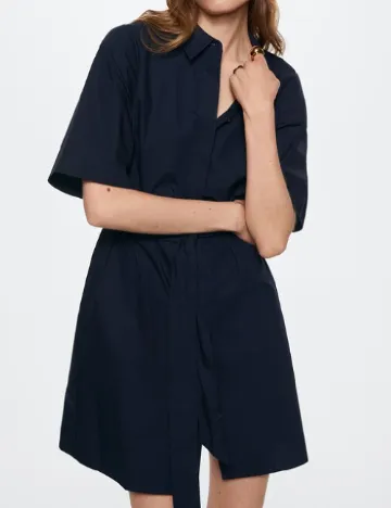 Rochie scurta Mango, bleumarin