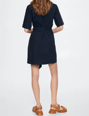 Rochie scurta Mango, bleumarin