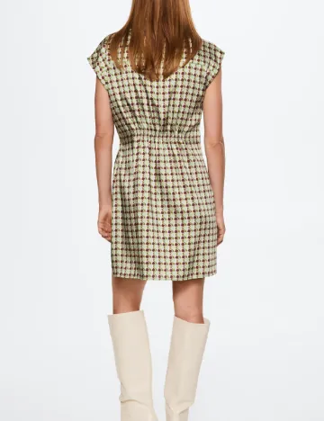Rochie scurta Mango, verde