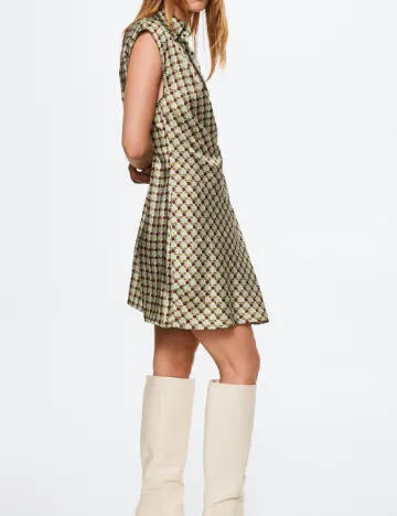 Rochie scurta Mango, verde