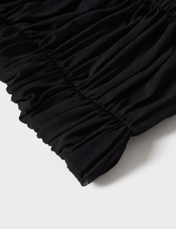 Rochie scurta Mango, negru