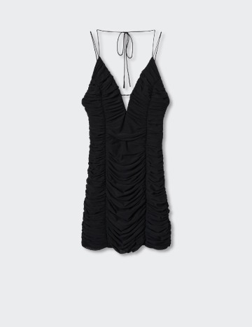Rochie scurta Mango, negru
