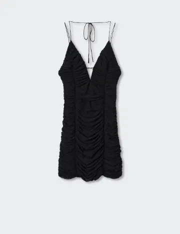 Rochie scurta Mango, negru