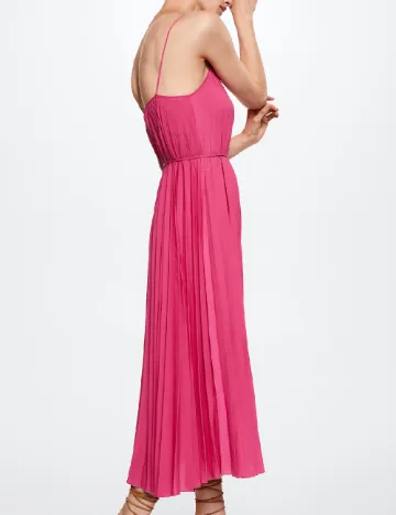 Rochie lunga Mango, roz Roz