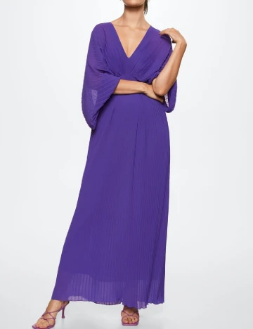 Rochie lunga Mango, mov Mov