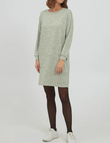 Rochie scurta Fransa, verde