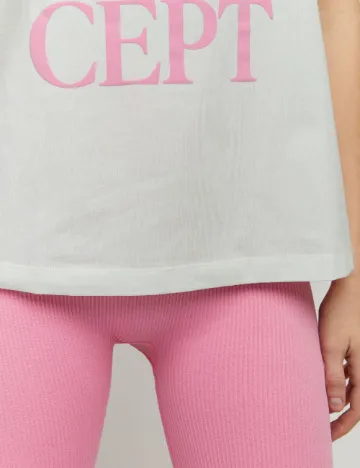 Tricou TheJoggConcept, alb