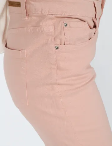 Pantaloni trei sferturi b.young, roz