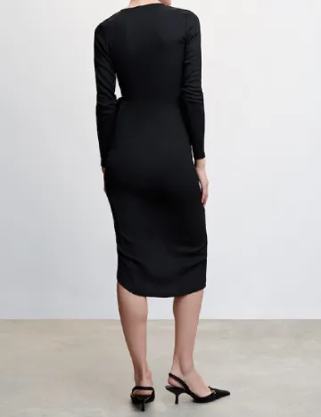 Rochie medie Mango, negru