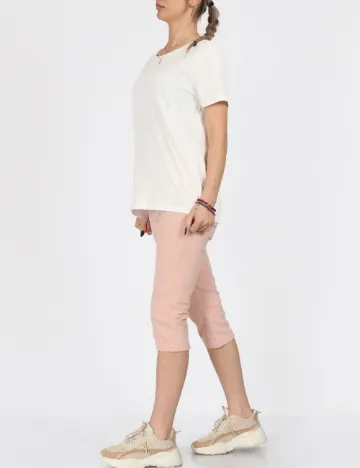 Tricou Cream, alb