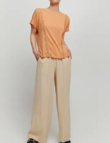 Tricou b.young, portocaliu