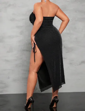 Rochie medie SHEIN CURVE, negru