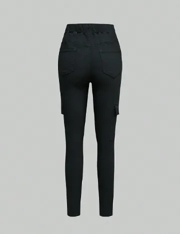 Pantaloni Shein Kids, negru