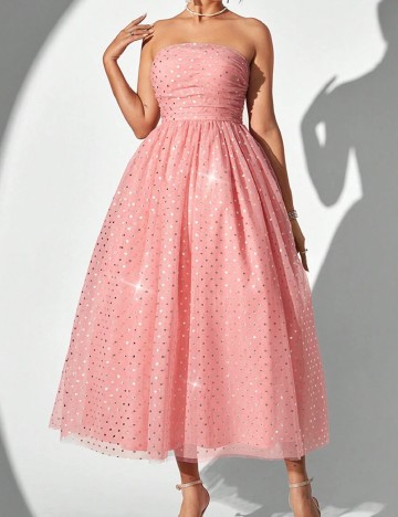 Rochie medie SHEIN, roz