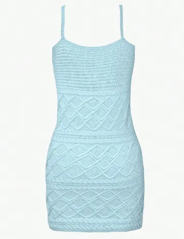 Rochie scurta SHEIN, albastru