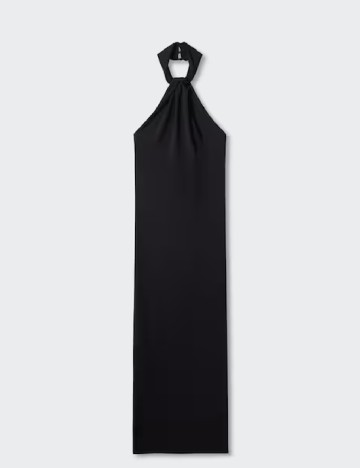 Rochie lunga Mango, negru