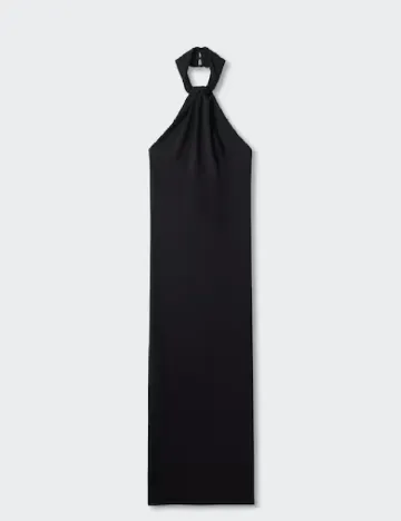 Rochie lunga Mango, negru