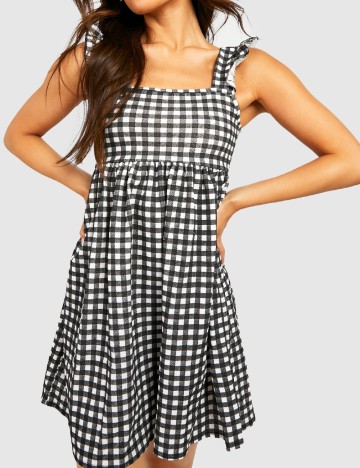 Rochie scurta Boohoo, negru