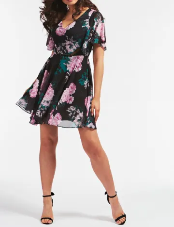 Rochie scurta Guess, negru