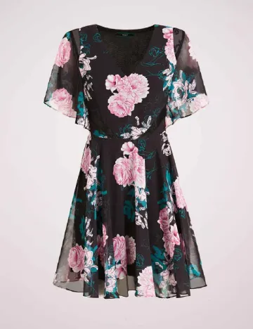 Rochie scurta Guess, negru