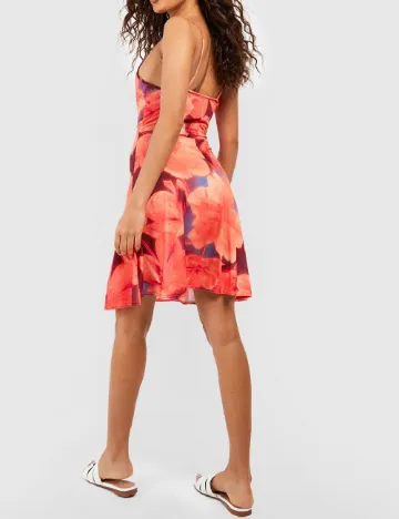 Rochie scurta Boohoo, floral print