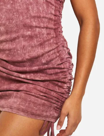 Rochie scurta Boohoo, roz