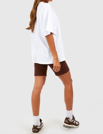 Pantaloni scurti Boohoo, maro