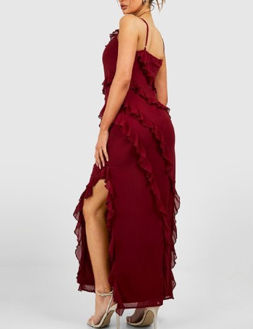 Rochie lunga Boohoo, visiniu