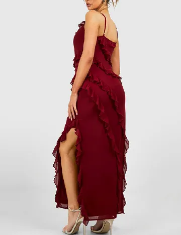 Rochie lunga Boohoo, visiniu