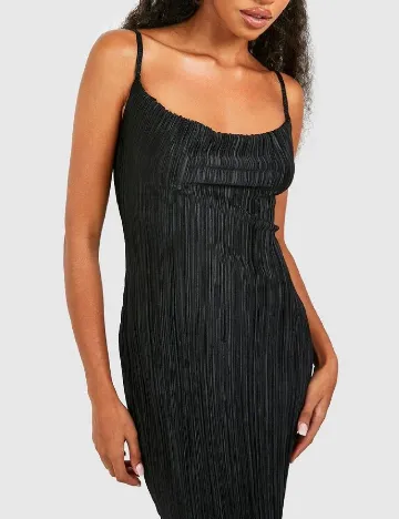 Rochie lunga Boohoo, negru