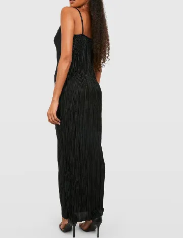 Rochie lunga Boohoo, negru
