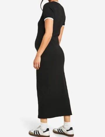 Rochie medie Boohoo maternity, negru