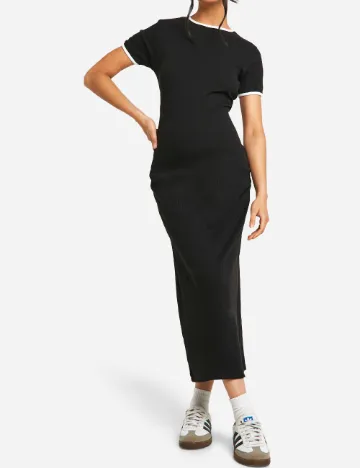 Rochie medie Boohoo maternity, negru