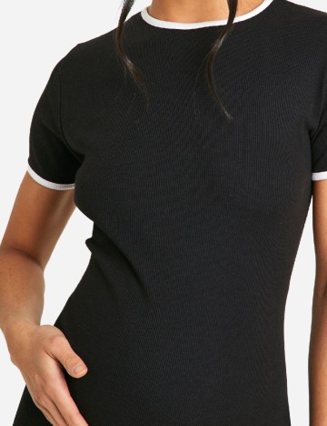 Rochie medie Boohoo maternity, negru