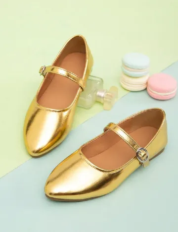 Balerini Shein Kids, auriu