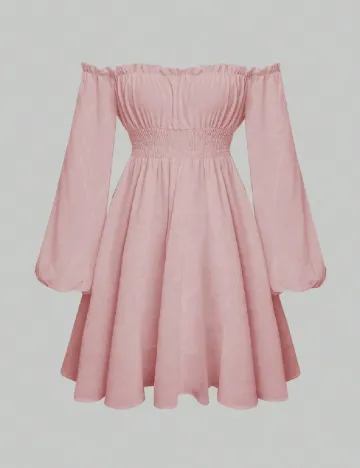 Rochie scurta SHEIN, roz