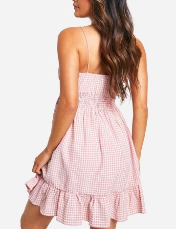 Rochie scurta Boohoo, roz