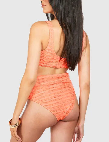 Costum de baie Boohoo maternity, portocaliu