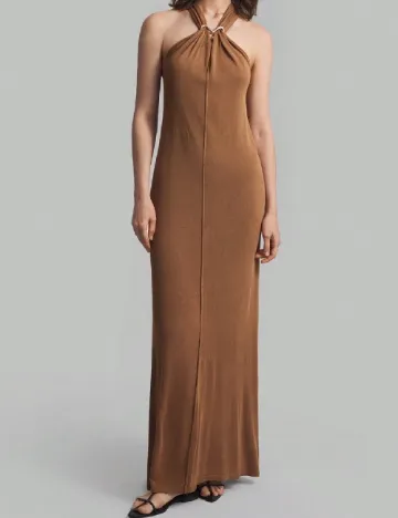Rochie lunga SHEIN, maro