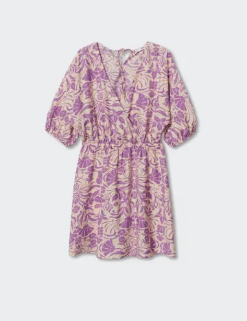 Rochie scurta Mango, mov