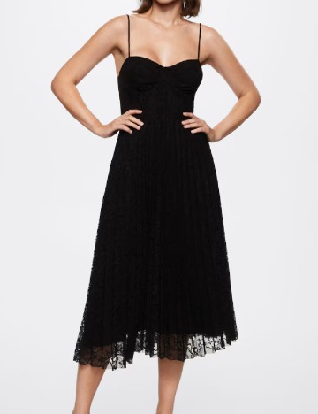 Rochie medie Mango, negru