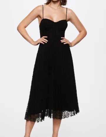 Rochie medie Mango, negru