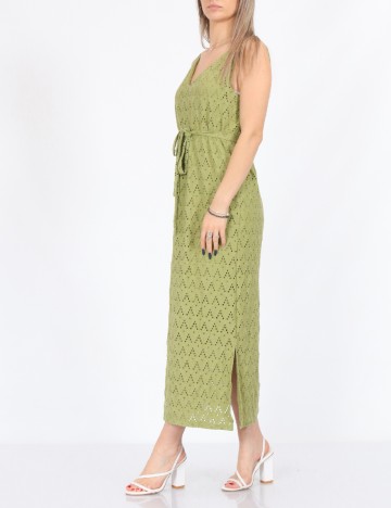 Rochie lunga Vila, verde