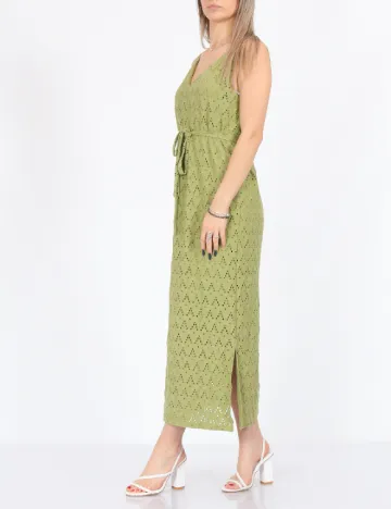 Rochie lunga Vila, verde