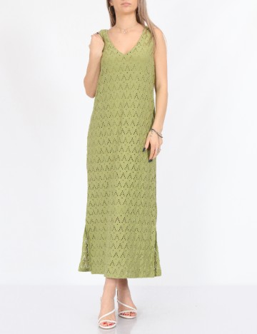 Rochie lunga Vila, verde