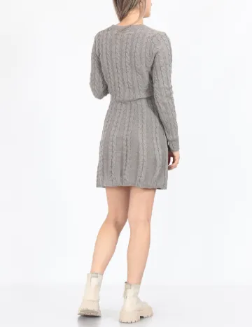Rochie scurta SHEIN, gri
