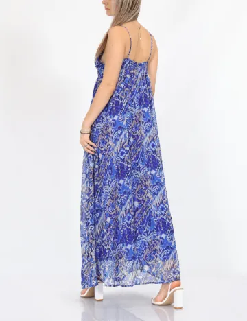 Rochie lunga Only, albastru