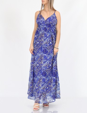 Rochie lunga Only, albastru